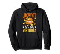 Jackpot It's My Birthday Slot Machine Casino Gambling Sweat à Capuche