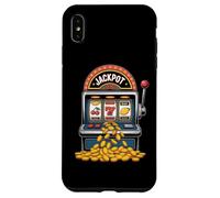 Jackpot Machine à sous Casino Style Rétro Amusant Coque pour iPhone XS Max
