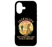 Jackrabbit Everyone Has to Be A Unicorn Rainbow Jackalope Coque pour iPhone 17