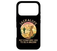 Jackrabbit Everyone Has to Be A Unicorn Rainbow Jackalope Coque pour iPhone 17 Pro