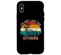 Jackrabbit Vintage Retro I'm not like the others Jackalope Coque pour iPhone X/XS