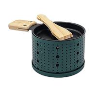 JackRuler Une Raclette à la Bougie,Faites Fondre Votre Fromage en 3 Minutes,Appareil a Raclette avec Spatule Bois Inclues,Devant la télé ou même en Pique Nique (1pc)