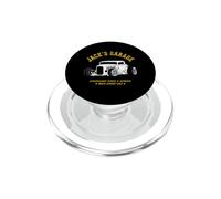 Jack's Garage Hotrod Car Design pour Le nom Jack PopSockets PopGrip pour MagSafe
