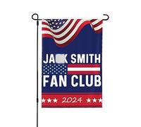 Jacks Smith Fan Club Flag Jacks Smith Fan Club Garden Flag Personnalisé Garden Flag 12x18 Double Sided Garden Banner pour l’été