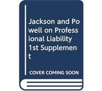 Jackson and Powell on Professional Liability by Mark Cannon Paperback Book Inconnu (Auteur)