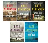 Jackson Brodie Series 5-Book Collection Set - British Crime Thrillers Featuring Private Investigator Jackson Brodie - Case Histories, One Good Turn, ... Dog, Big Sky, Death at the Sign of the Rook