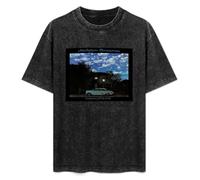 Jackson Browne Late for The Sky Vinyl CD Cover Mens T-Shirt Casual Cotton Unisex Black Tees Tops M