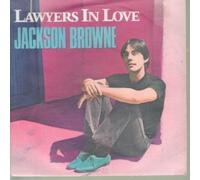 JACKSON BROWNE - LAWYERS IN LOVE 7 INCH (7" 45) ITALIAN ASYLUM 1983