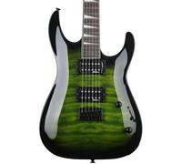 Jackson JS Series Dinky Arch Top JS32Q DKA HT AM Transparent Green Burst - Guitare Électrique