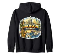 Jackson Mississippi Souvenir Ville Souvenir Visiteur Fier Sweat à Capuche