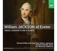 Jackson of Exeter, William : Mélodies, Canzonette et Sonate