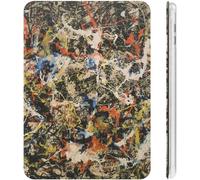 Jackson Pollock Ipad Case 2020 Matériau Tpu Antichoc Réglage Automatique De L'angle De Veille/Réveil Mignon Transparent Housse De Protection 10.2in