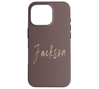 Jackson Wyoming Design Vintage élégant Coque pour iPhone 16 Pro
