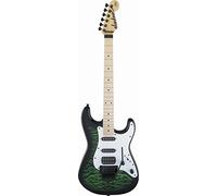 Jackson X Series Signature Adrian SDXQ MN Transparent Green - Guitare Électrique