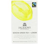 Jacksons Of Piccadilly Sencha Lot de 20 sachets de thé vert au citron