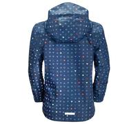 Jackwolfskin Tucan Dotted Jacket, Dark indigo allover, 164 cm Fille