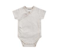 JACKY Barboteuse / body 'BABY ON TOUR' beige chiné / blanc, Taille 68