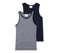 JACKY Maillot de corps bleu cobalt / blanc, Taille 110-116