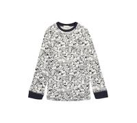 JACKY Maillot de corps bleu nuit / blanc, Taille 122-128