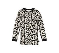 JACKY Maillot de corps noir / blanc, Taille 110-116