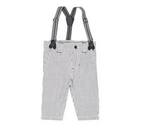 JACKY Pantalon bleu-gris / blanc, Taille 80