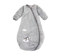 JACKY Sac de couchage gris basalte / gris clair / gris foncé / blanc, Taille 86