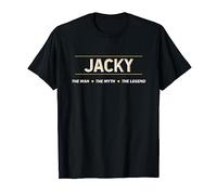 JACKY - the Man the Myth the LEGEND | Mens Boys Name - Funny T-Shirt