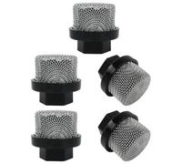 Jaclech Lot de 5 filtres d'entrée de tuyau 246385 en maille compatible avec les pompes à peinture Airless Wagner Spraytech Titan 390, 490, 390 PC