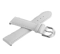 Jacob & co. Bandon de montre en caoutchouc en polyuréthane blanc 20 mm