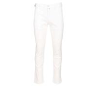 Jacob Cohën - Bobby Slim Chino Pants - Homme - Pantalons - Blanc - Taille: W34