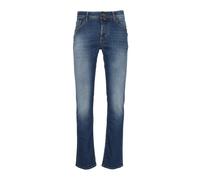 Jacob Cohën - Nick Slim 5 Pocket Jeans - Homme - Jeans - Bleu - Taille: W37