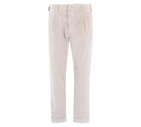 Jacob Cohën - Pantalone Crop Single Pince - Homme - Pantalons - Brun - Taille: W36