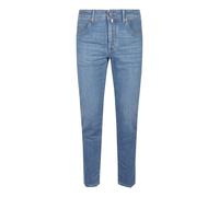 Jacob Cohën - Scott Cropped Slim-Fit Jeans - Homme - Jeans - Bleu - Taille: W32