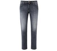 Jacob Cohën - Scott Slim Five-Pocket Pantalons - Homme - Jeans - Noir - Taille: W36