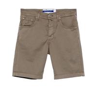 Jacob Cohën - Short Slim Fit en Coton Stretch Gris Éléphant - Homme - Shorts - Brun - Taille: W30