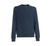 Jacob Cohën - SweaT-shirt ras du cou en coton avec logo - Homme - Sweatshirts et sweats à capuche - Bleu - Taille: S