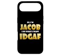 Jacob Costume IDGAF Meme Personalized Jacob First Name Jake Coque pour iPhone Air