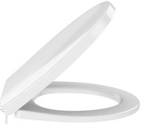 Jacob Delafon Abattant WC New Ola E4267-00 Thermodur Charnière métal Blanc