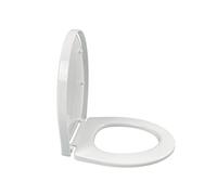 Jacob Delafon Abattant WC New Ola E4267-00 Thermodur Charnière métal Blanc
