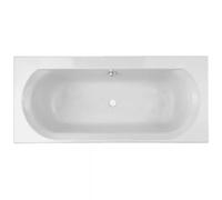 Jacob Delafon - Baignoire Rectangulaire ÉLISE - 180 x 80 cm - Double Dos - Fabrication Française - Pieds Réglables Quick Clip - Acrylique, Blanc - E60283-00