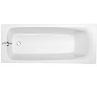 Jacob Delafon - Baignoire Rectangulaire STIL - 170x70 cm - Fabrication Française - Minéracryl : 34% Matériaux Recyclés - Surface Antibactérienne - Réparable - Avec Pieds QuickClip - Blanc - E60532-00