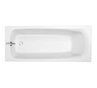 Jacob Delafon - Baignoire Rectangulaire STIL - 150x70 cm - Fabrication Française - Minéracryl : 34% Matériaux Recyclés - Surface Antibactérienne - Réparable - Avec Pieds QuickClip - Blanc - E60530-00