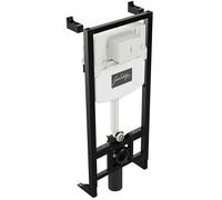 Jacob Delafon Bâti-Support Autoportant avec Réservoir 3/6 L, Sans Plaque | Chasse à remplissage différé. Châssis supportant 400kg . Hauteur ajustable