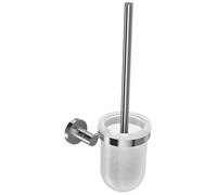 JACOB DELAFON Brosse WC Murale Ronde avec kit de Fixation Murale Inclus EO E77830-CP