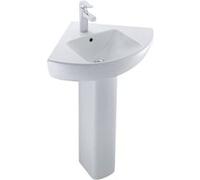 Jacob Delafon Colonne Céramique Struktura pour lavabo, Blanc