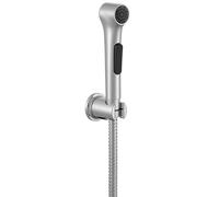 Jacob Delafon - Douchette WC Bidet Elate - Pulvérisateur Hygiène Intime - Avec support mural et flexible 1,2m - 1 jet - Sans robinet - ABS résistant et léger - Finition Chrome - 16,2x3,4cm - E97258-CP