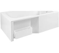 Jacob Delafon E6D067-00 Tablier bain-douche Malice, Blanc