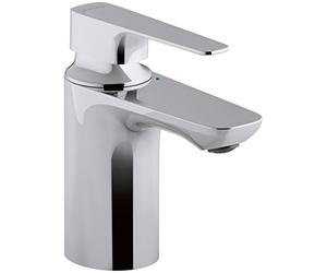 Jacob Delafon E72314-CP ALEO+ Mitigeur lavabo sans tirette/sans vidage, Chromé