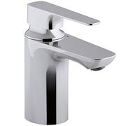 Jacob Delafon E72314-CP ALEO+ Mitigeur lavabo sans Tirette/sans vidage, Chromé, Modèle Standard