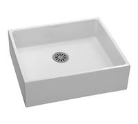 Jacob Delafon ESA01-00 Delta Vasque à Poser en céramique, Blanc, 51 cm